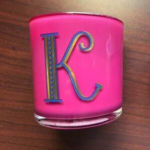 Sweet Escape Scented Monogram Candle